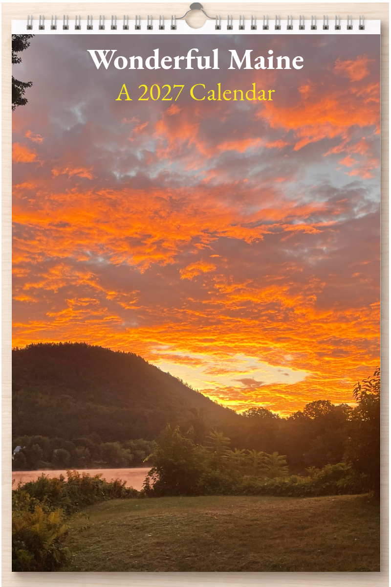 Wonderful Maine: A 2027 Calendar