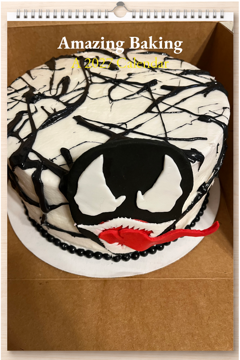 Amazing Baking: A 2027 Calendar