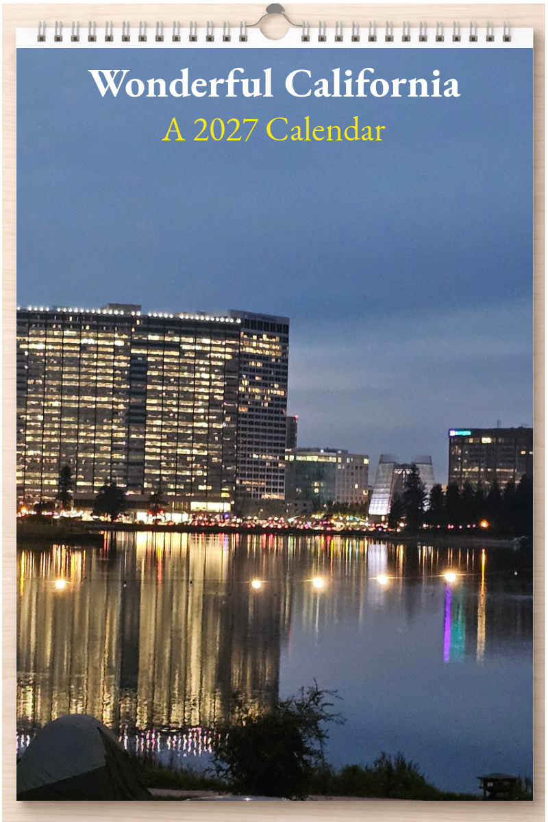 Wonderful California: A 2027 Calendar