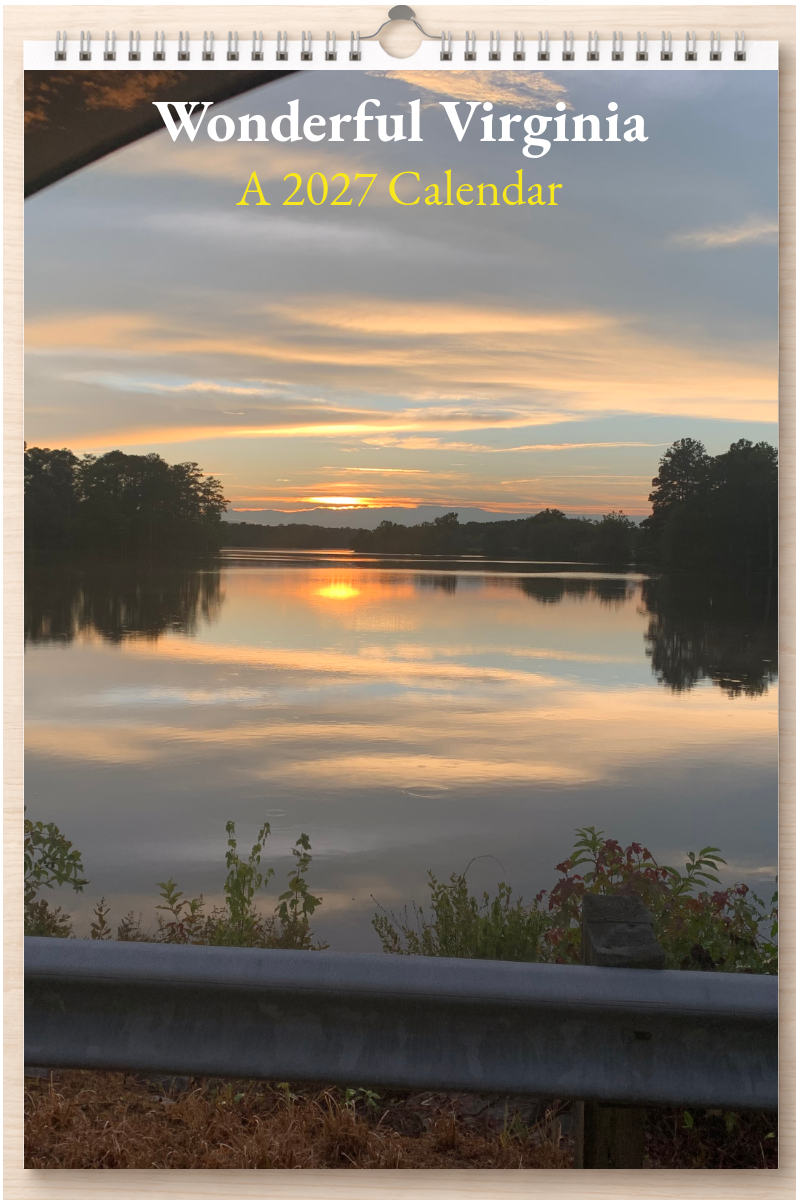 Wonderful Virginia: A 2027 Calendar