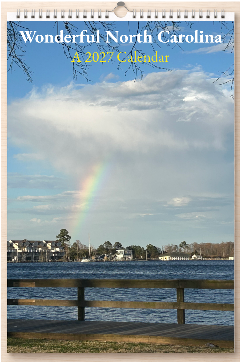 Wonderful North Carolina: A 2027 Calendar