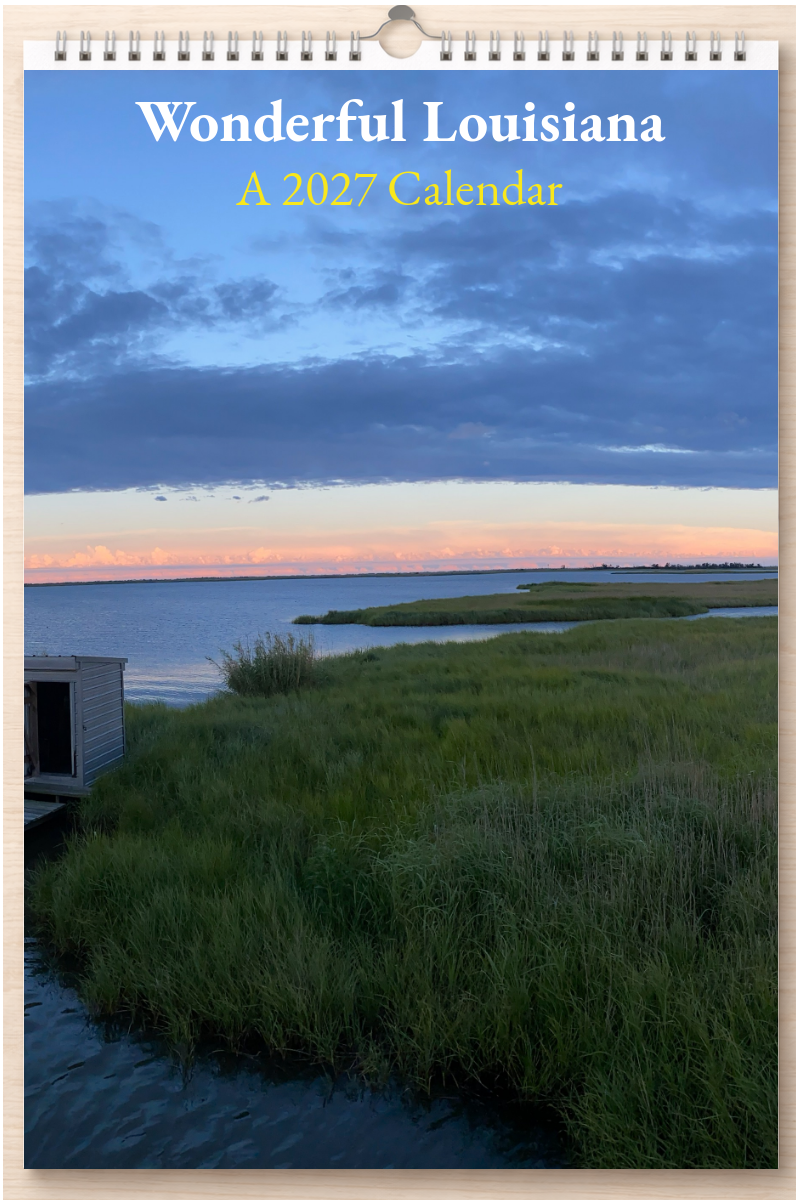 Wonderful Louisiana: A 2027 Calendar