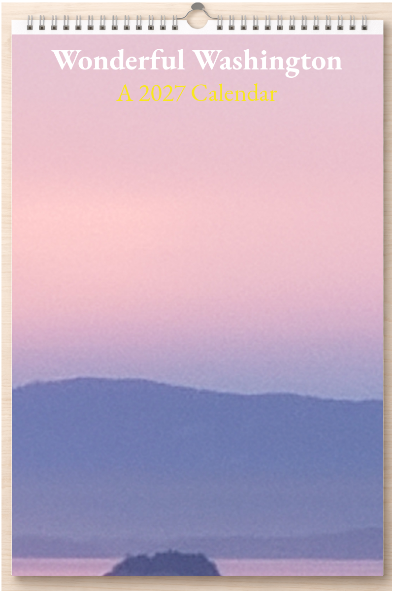 Wonderful Washington: A 2027 Calendar