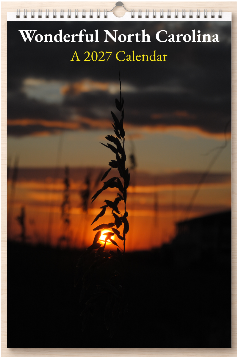 Wonderful North Carolina: A 2027 Calendar