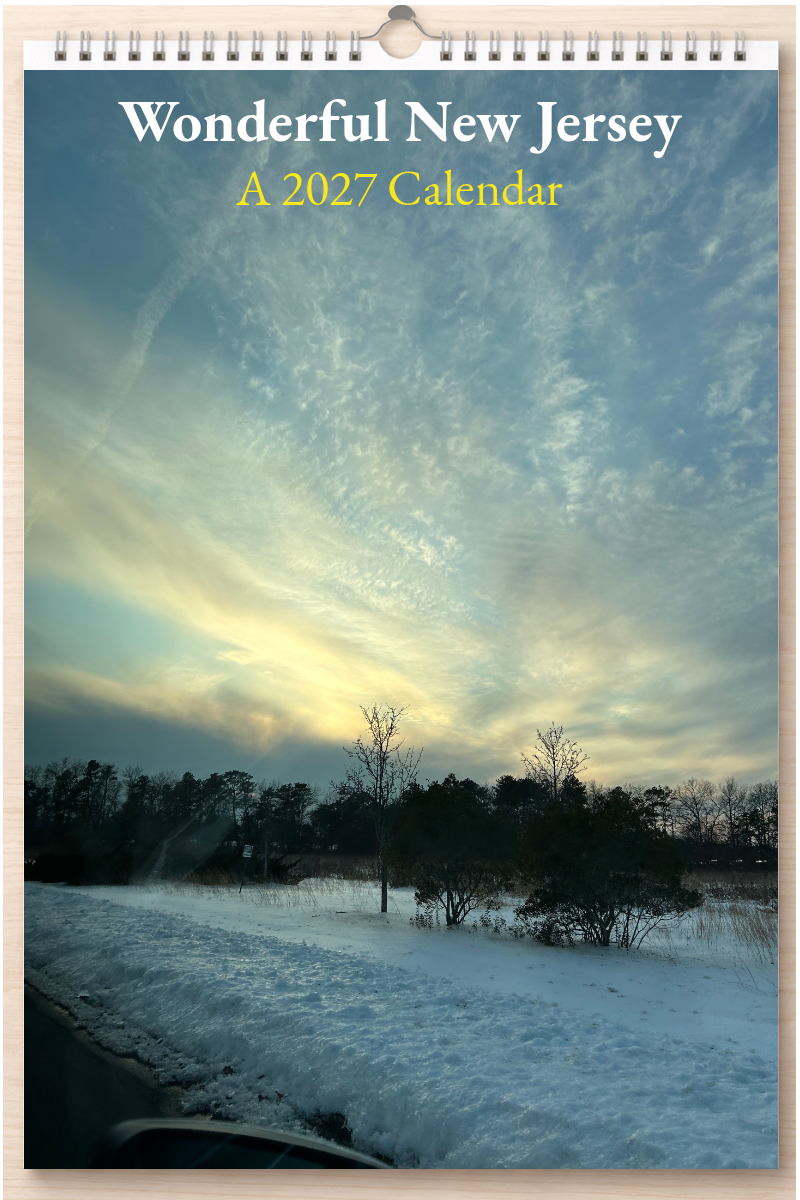 Wonderful New Jersey: A 2027 Calendar