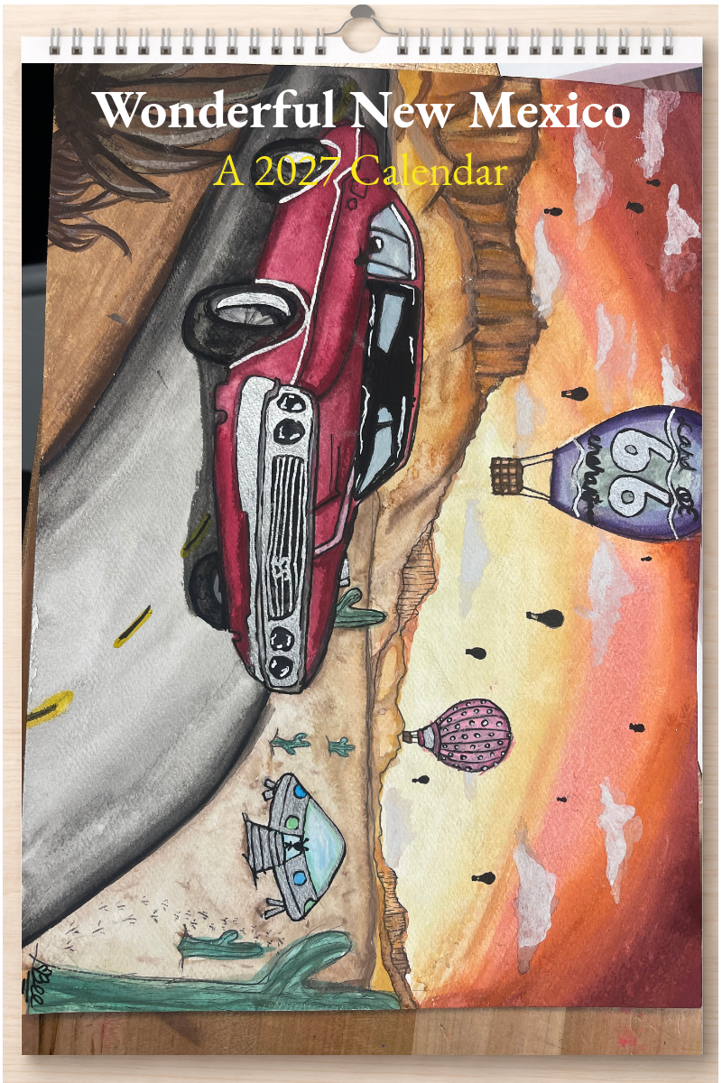 Wonderful New Mexico: A 2027 Calendar