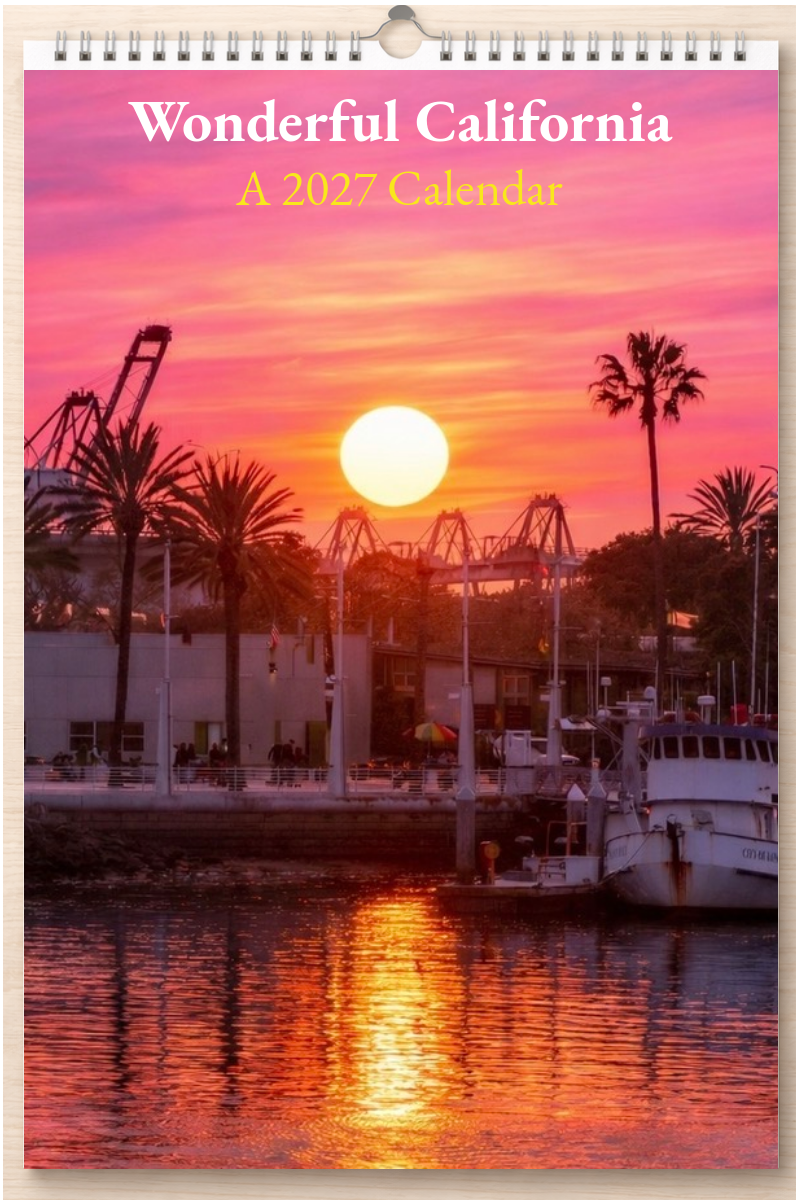 Wonderful California: A 2027 Calendar