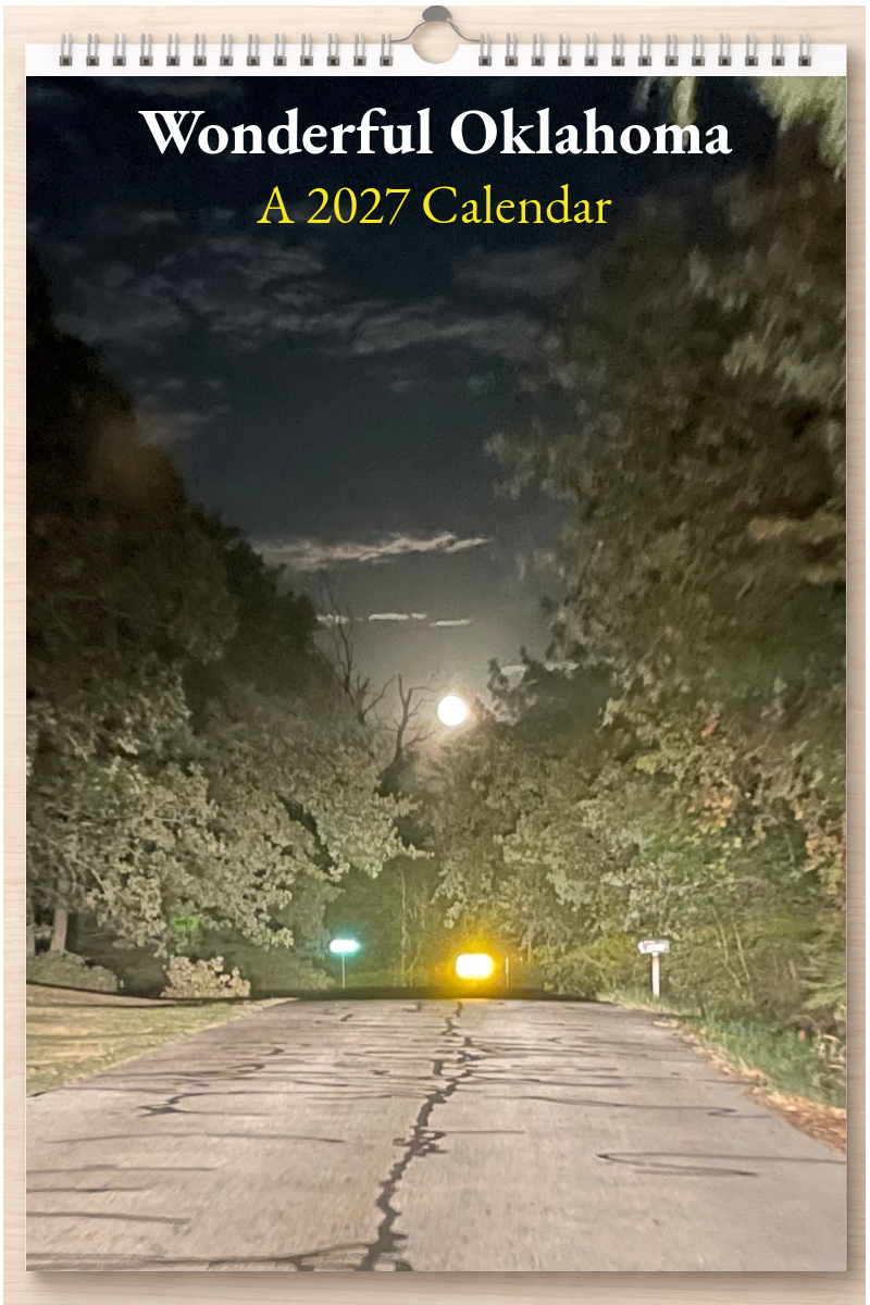 Wonderful Oklahoma: A 2027 Calendar