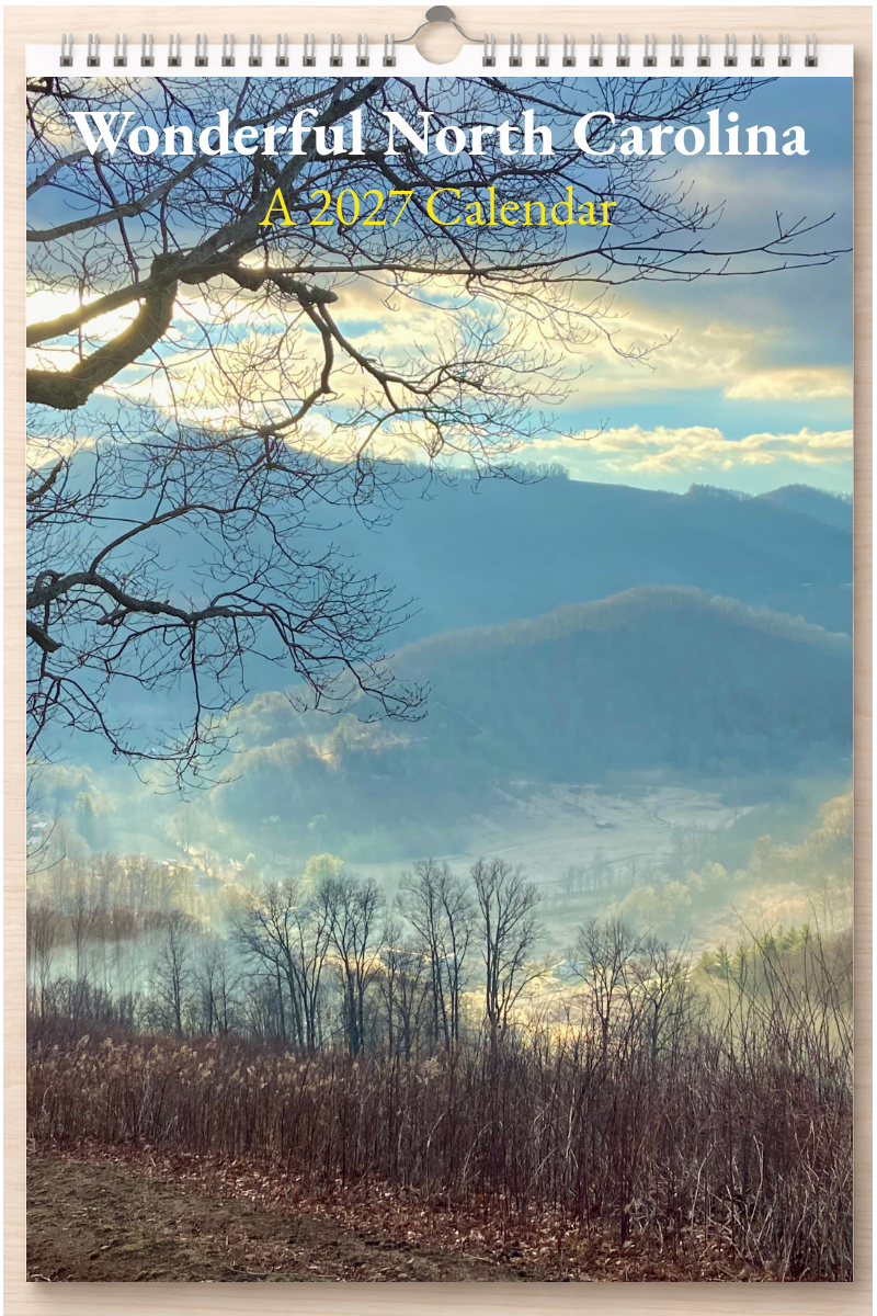 Wonderful North Carolina: A 2027 Calendar
