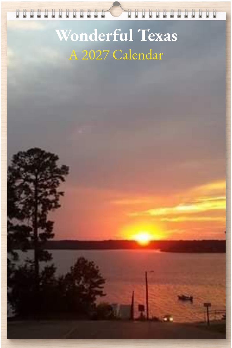 Wonderful Texas: A 2027 Calendar