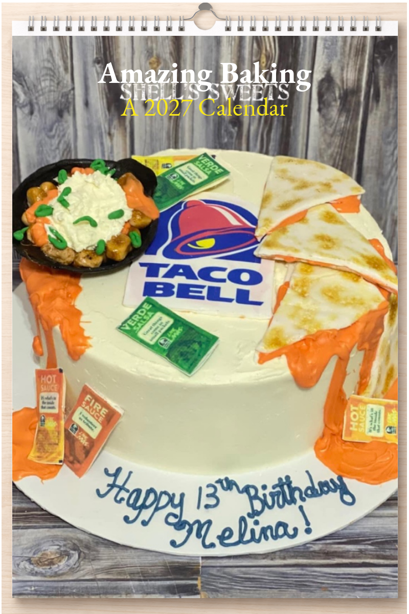 Amazing Baking: A 2027 Calendar