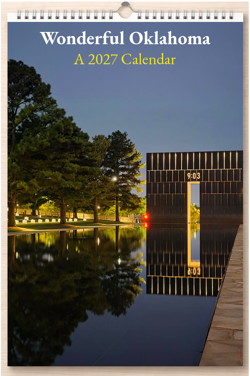 Wonderful Oklahoma: A 2027 Calendar