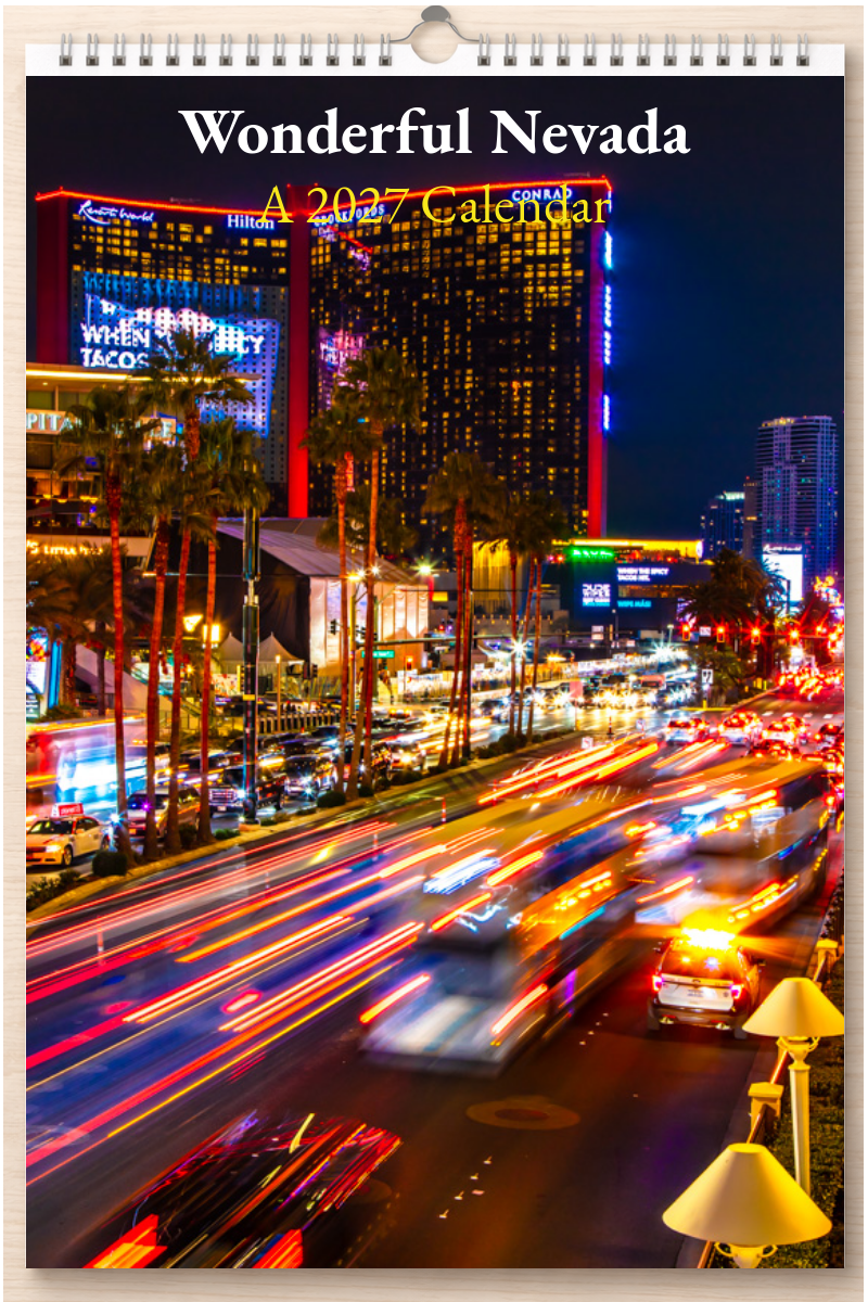 Wonderful Nevada: A 2027 Calendar