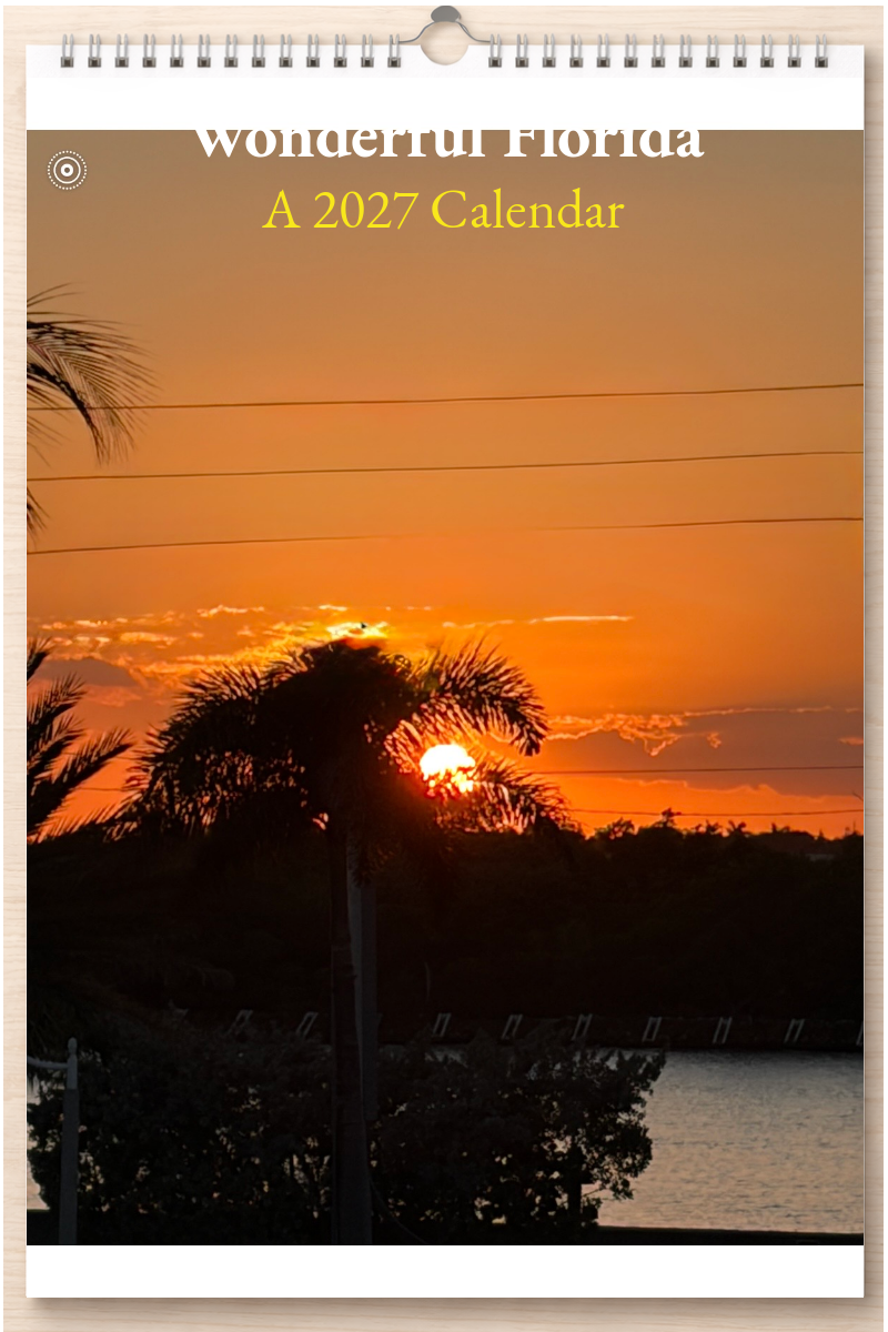 Wonderful Florida: A 2027 Calendar