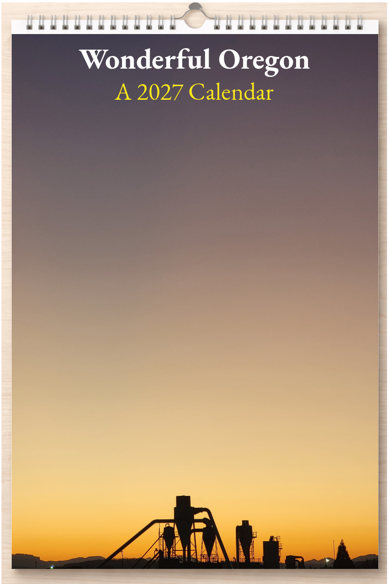 Wonderful Oregon: A 2027 Calendar