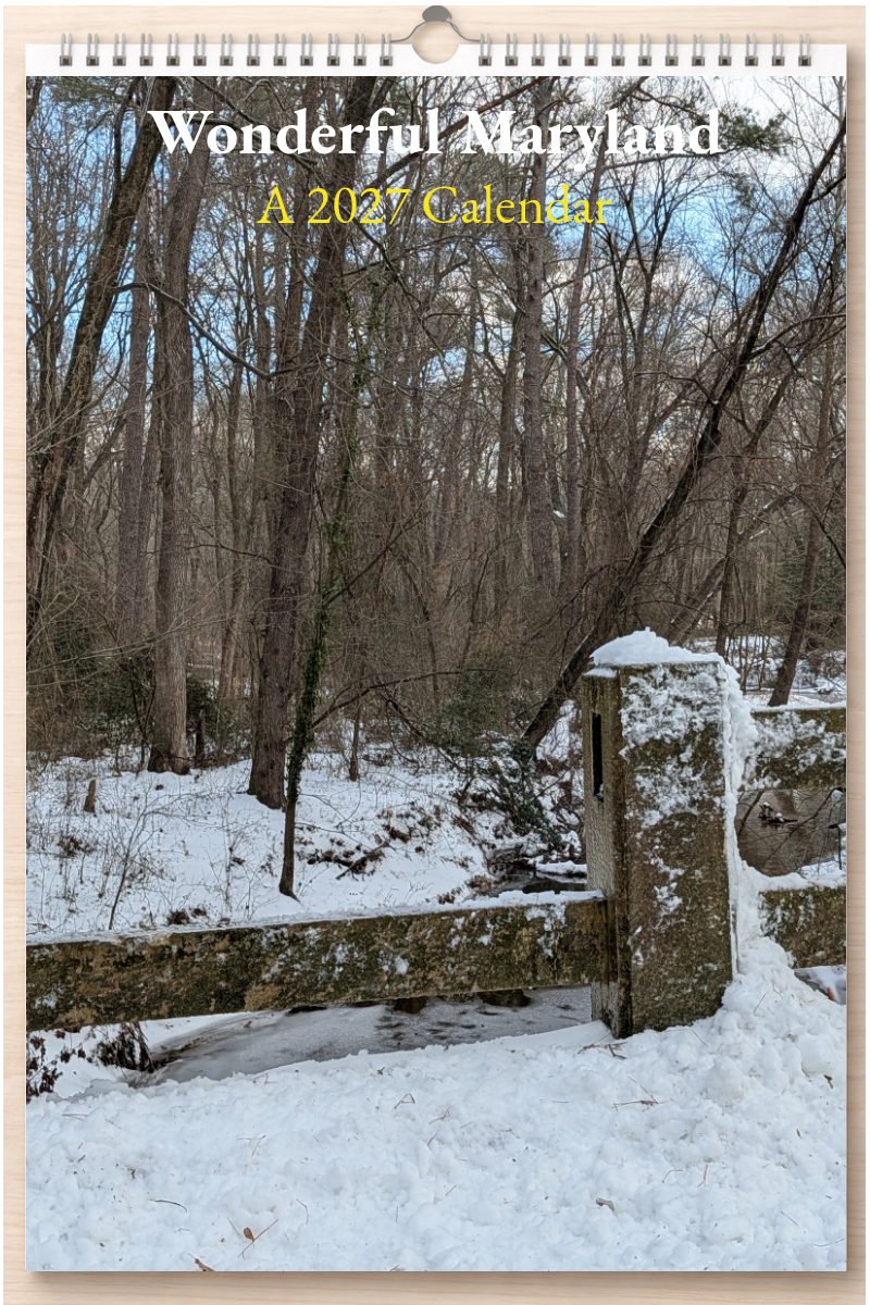 Wonderful Maryland: A 2027 Calendar