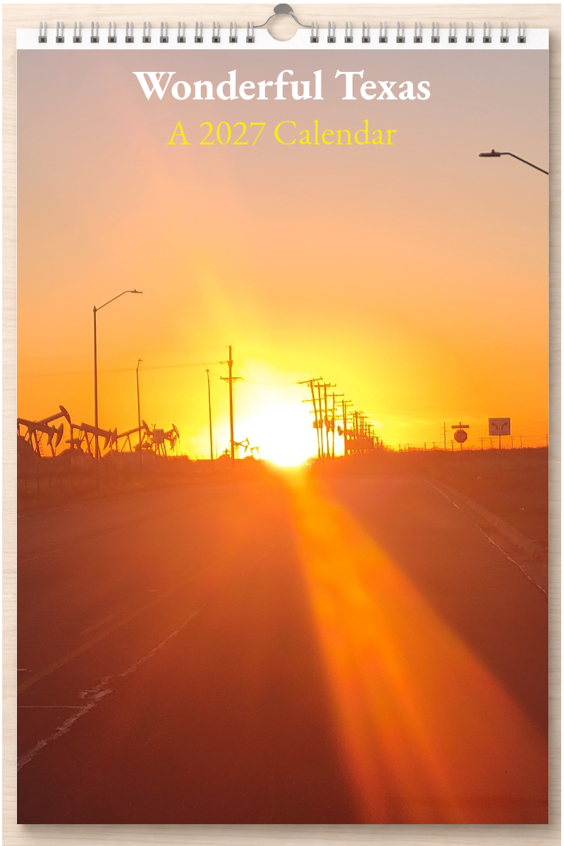 Wonderful Texas: A 2027 Calendar