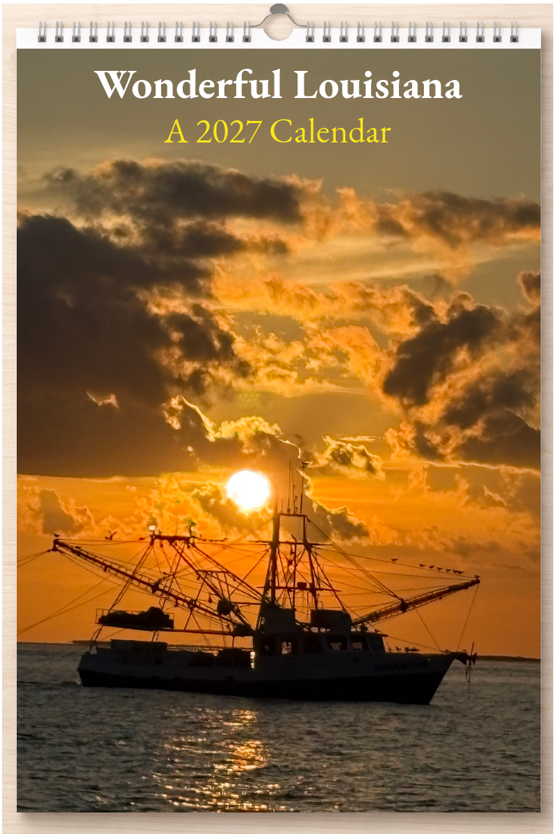 Wonderful Louisiana: A 2027 Calendar
