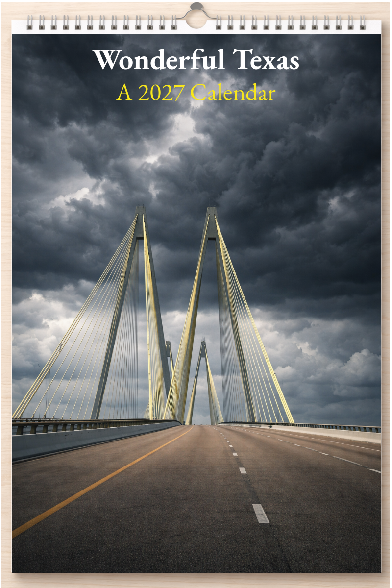 Wonderful Texas: A 2027 Calendar