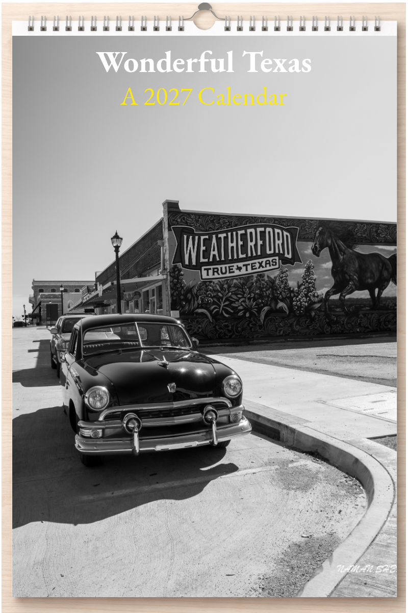 Wonderful Texas: A 2027 Calendar