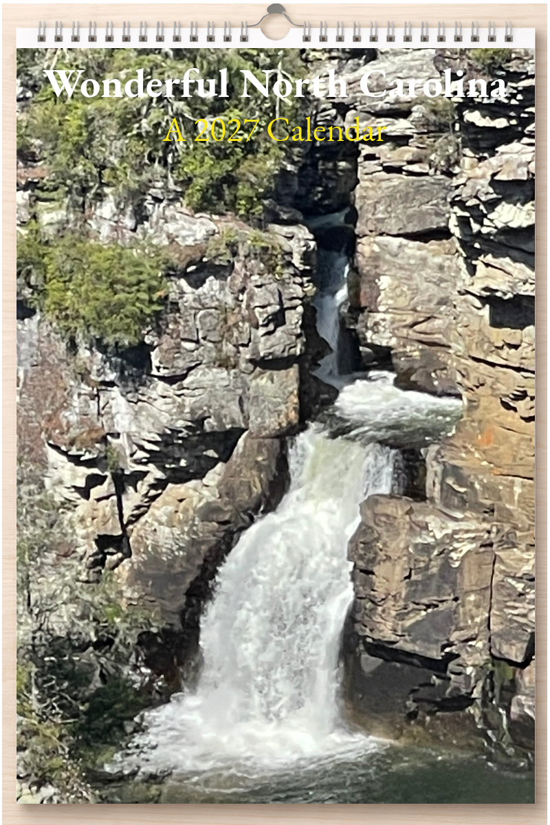 Wonderful North Carolina: A 2027 Calendar