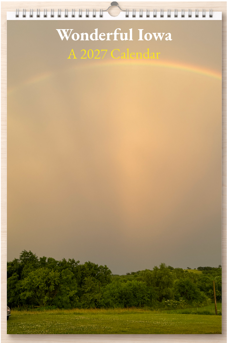 Wonderful Iowa: A 2027 Calendar