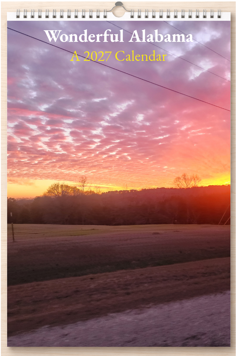 Wonderful Alabama: A 2027 Calendar
