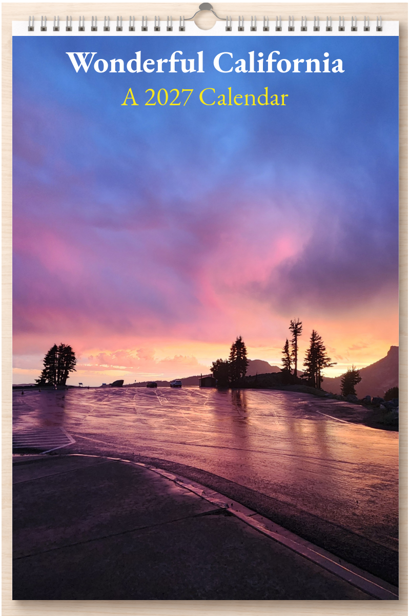Wonderful California: A 2027 Calendar