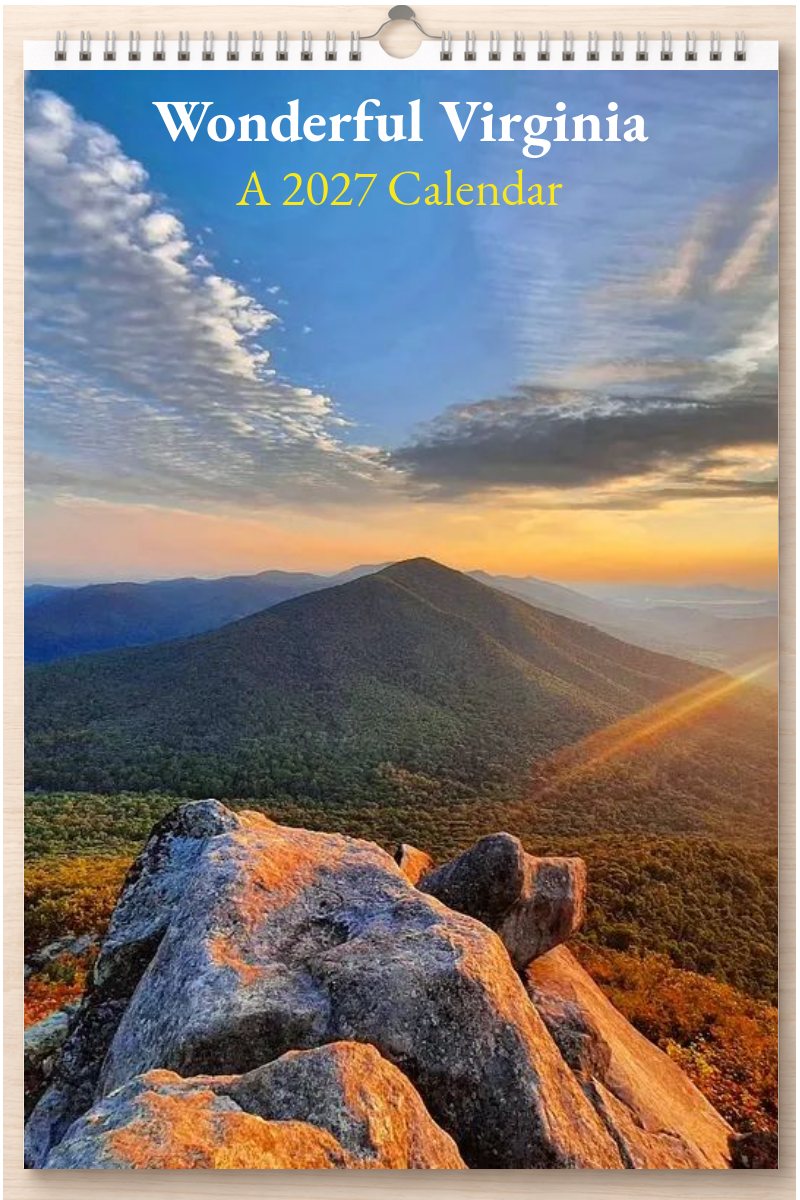 Wonderful Virginia: A 2027 Calendar