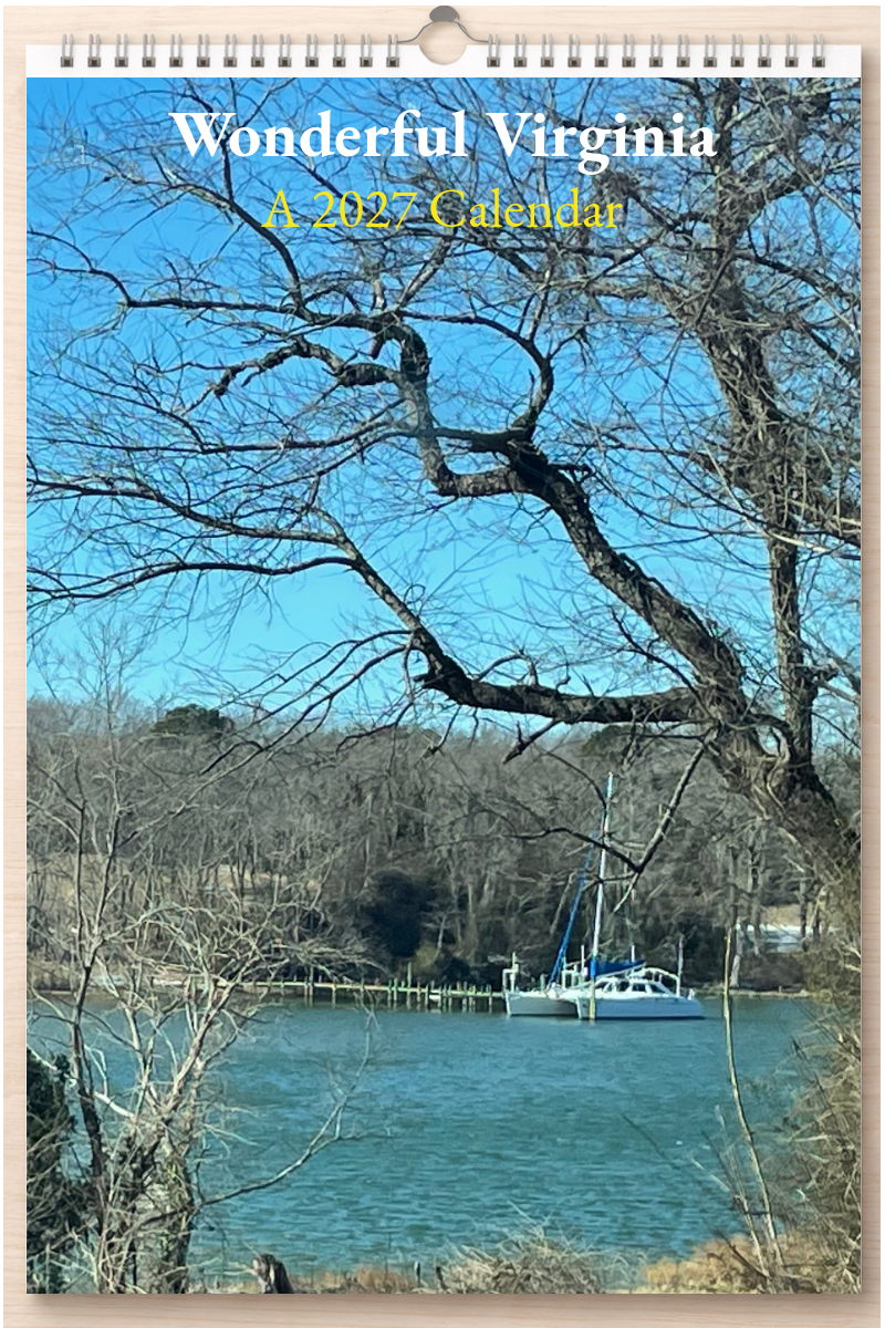 Wonderful Virginia: A 2027 Calendar