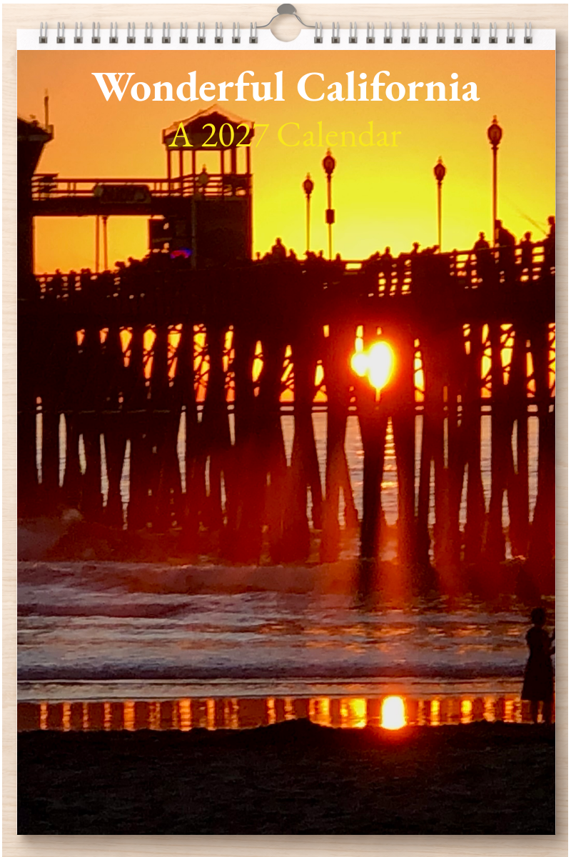 Wonderful California: A 2027 Calendar