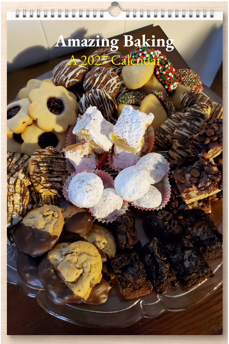 Amazing Baking: A 2027 Calendar