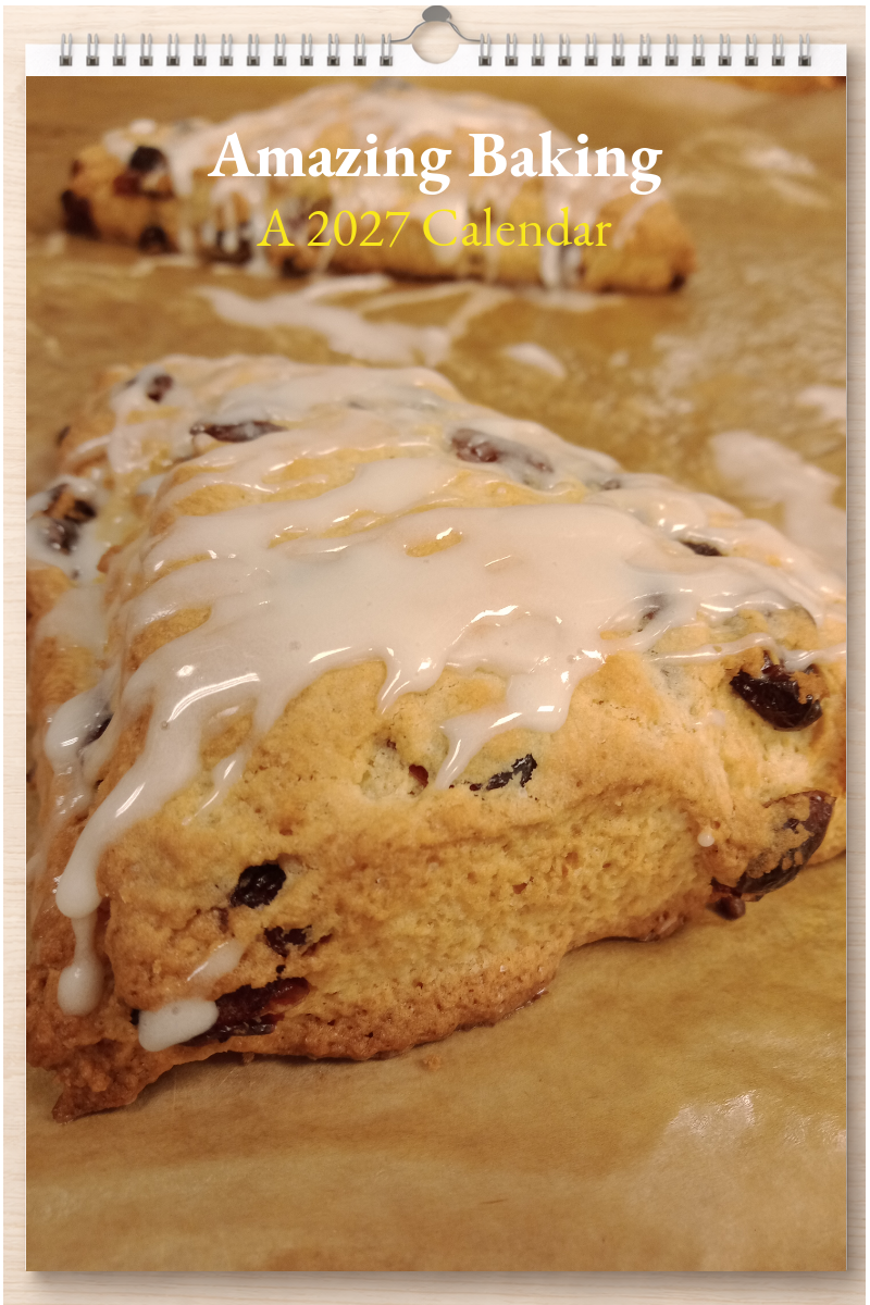 Amazing Baking: A 2027 Calendar