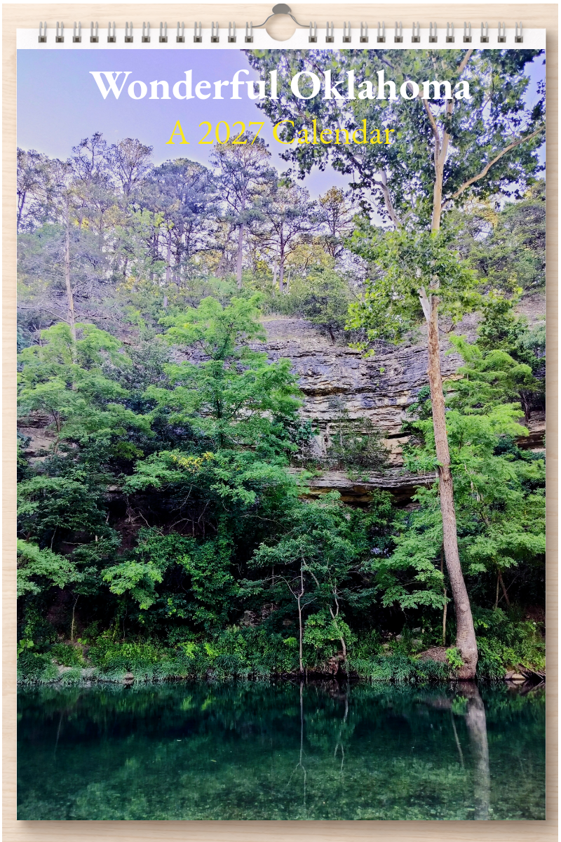 Wonderful Oklahoma: A 2027 Calendar