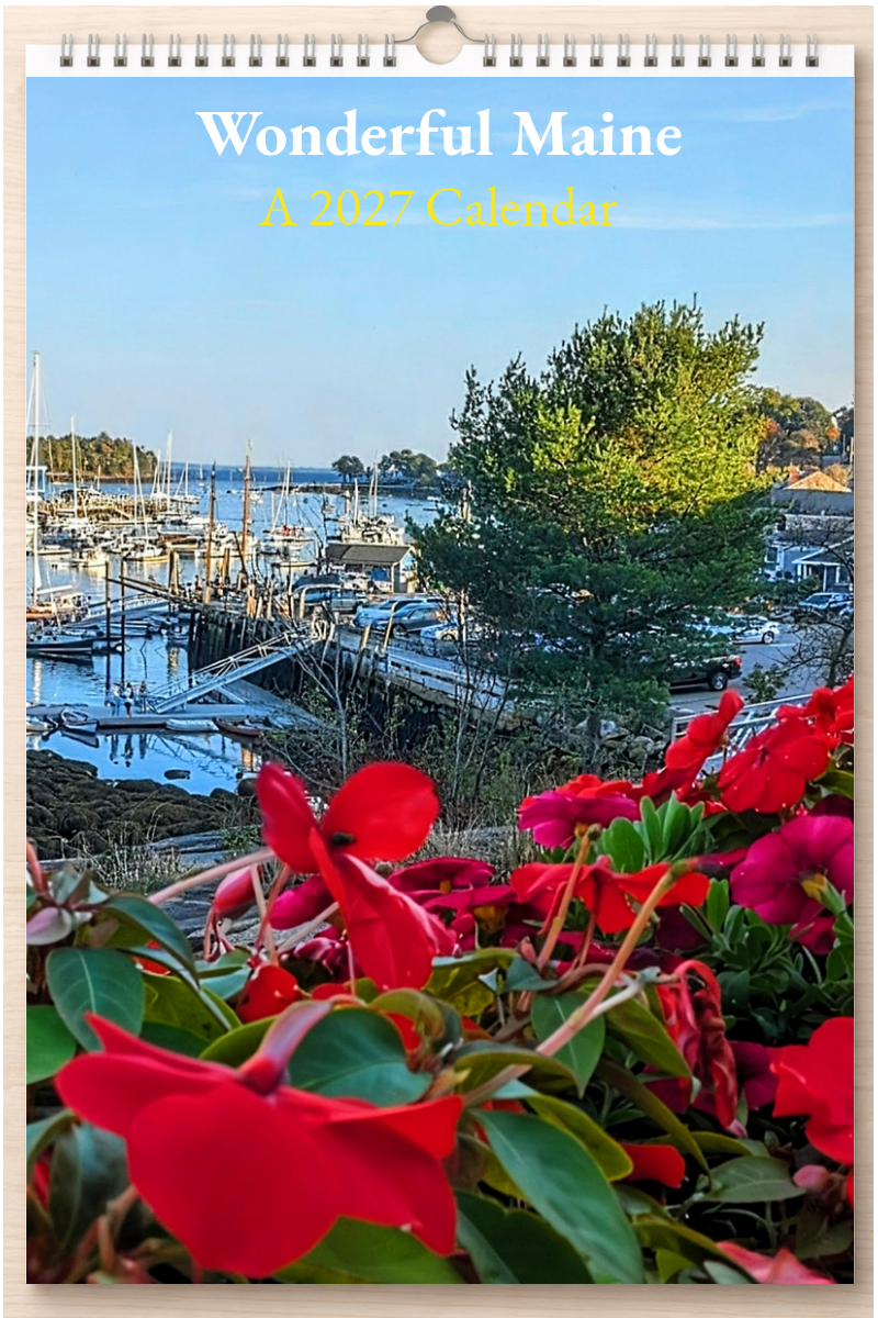Wonderful Maine: A 2027 Calendar