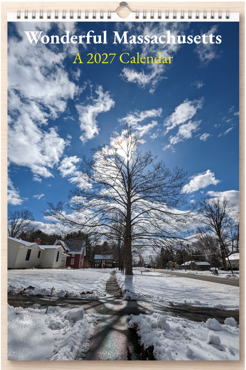 Wonderful Massachusetts: A 2027 Calendar