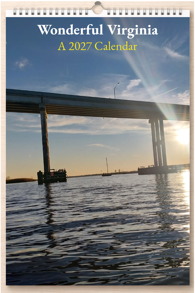 Wonderful Virginia: A 2027 Calendar