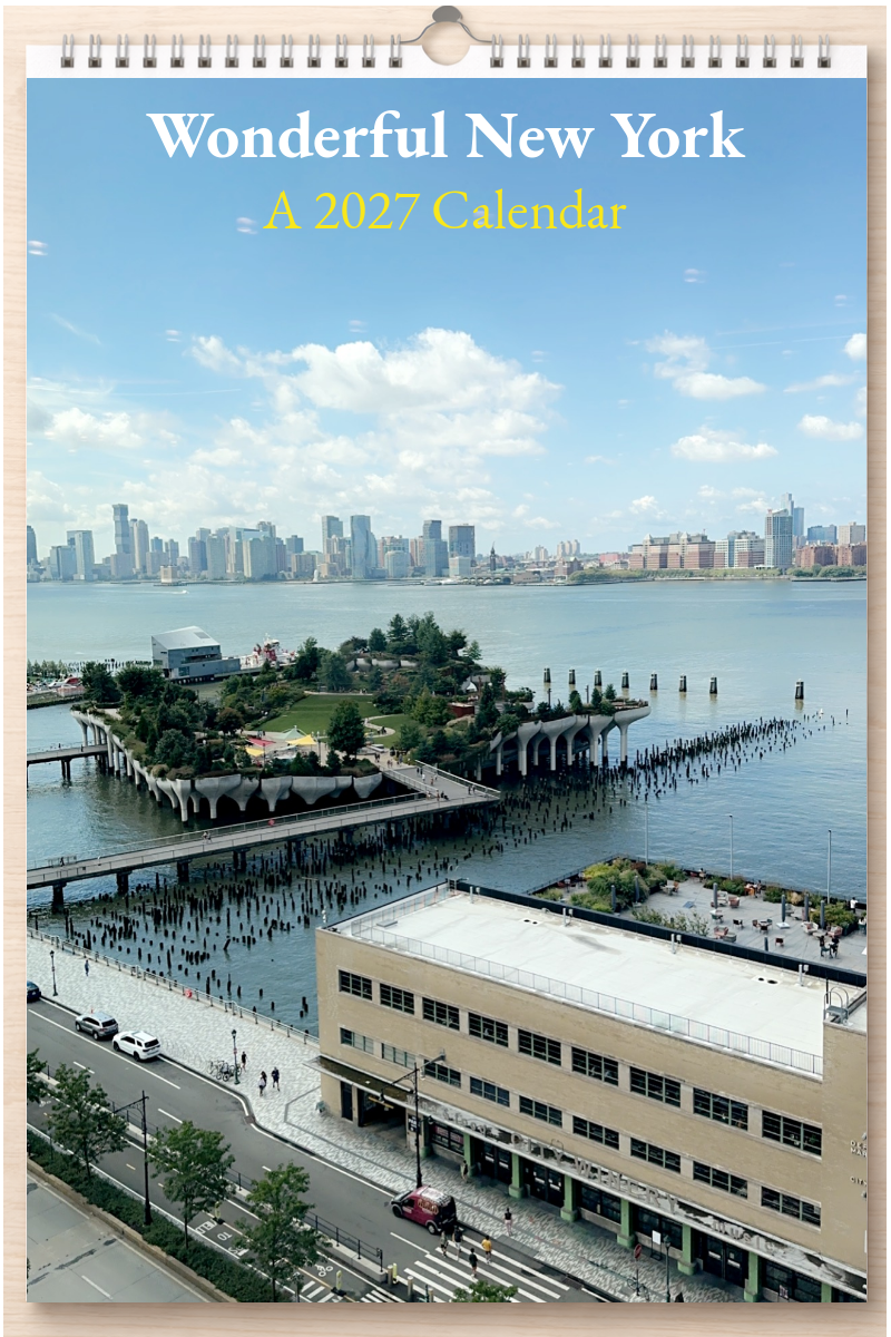 Wonderful New York: A 2027 Calendar