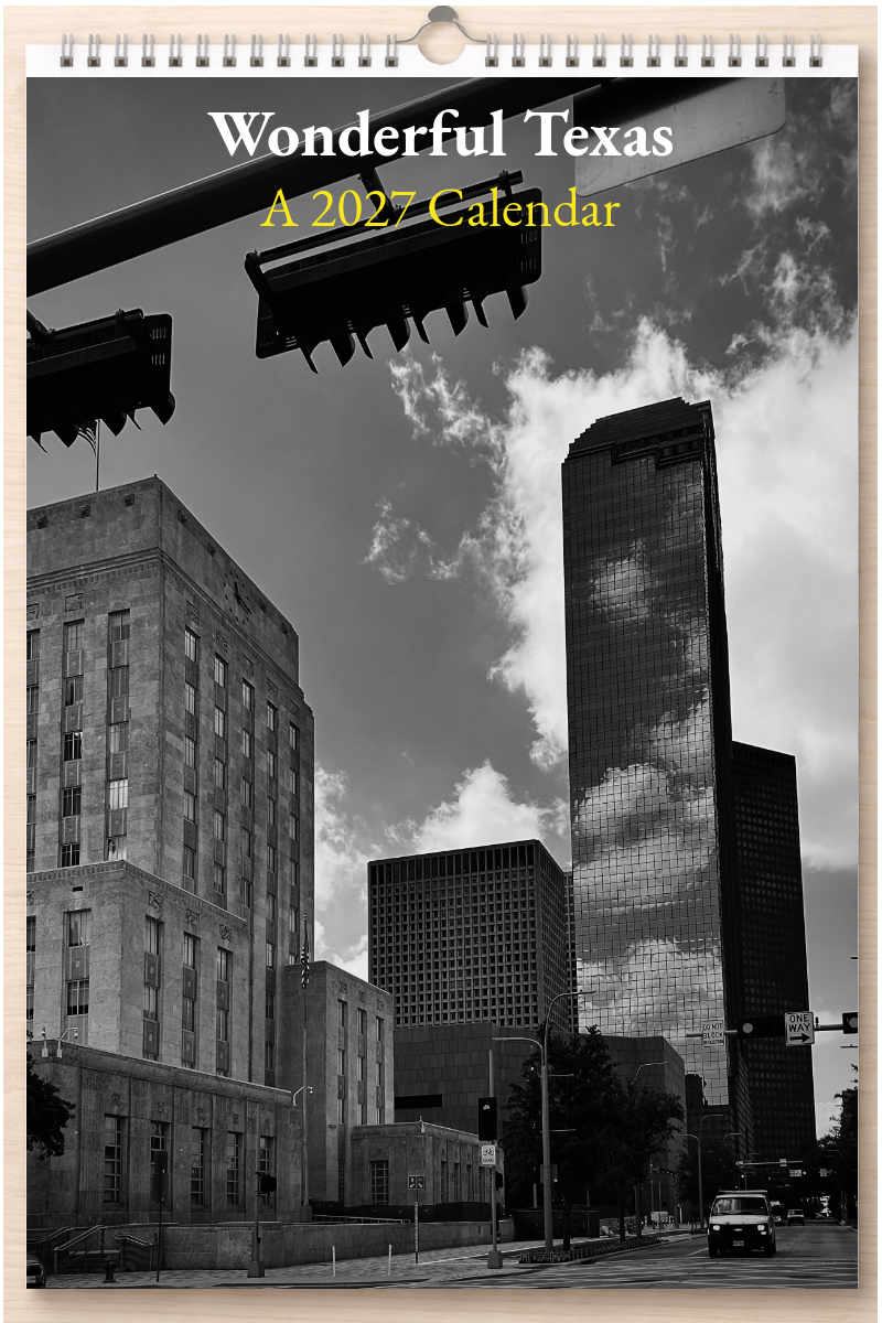 Wonderful Texas: A 2027 Calendar