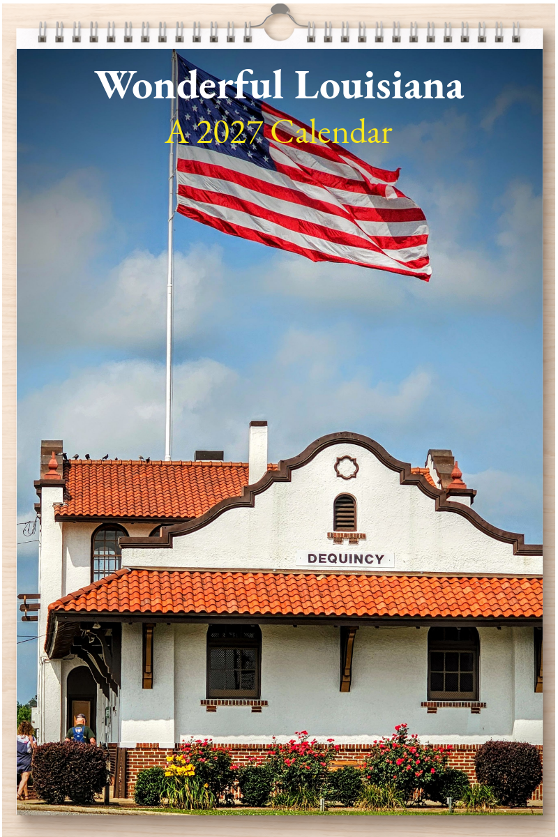 Wonderful Louisiana: A 2027 Calendar