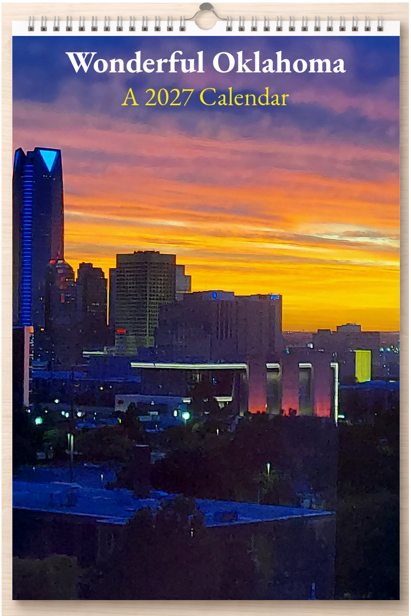 Wonderful Oklahoma: A 2027 Calendar