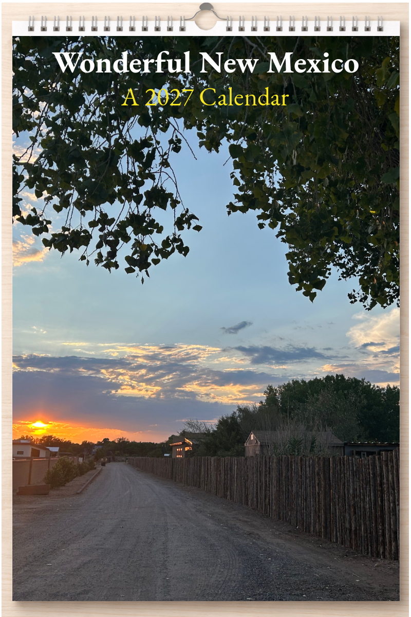 Wonderful New Mexico: A 2027 Calendar