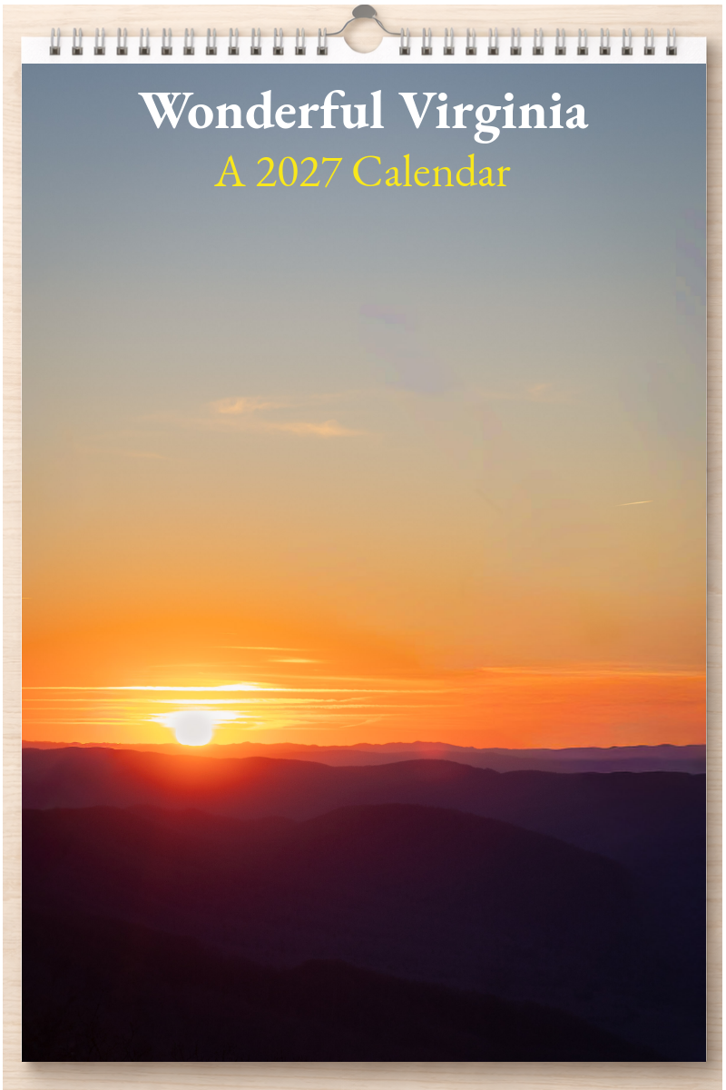 Wonderful Virginia: A 2027 Calendar