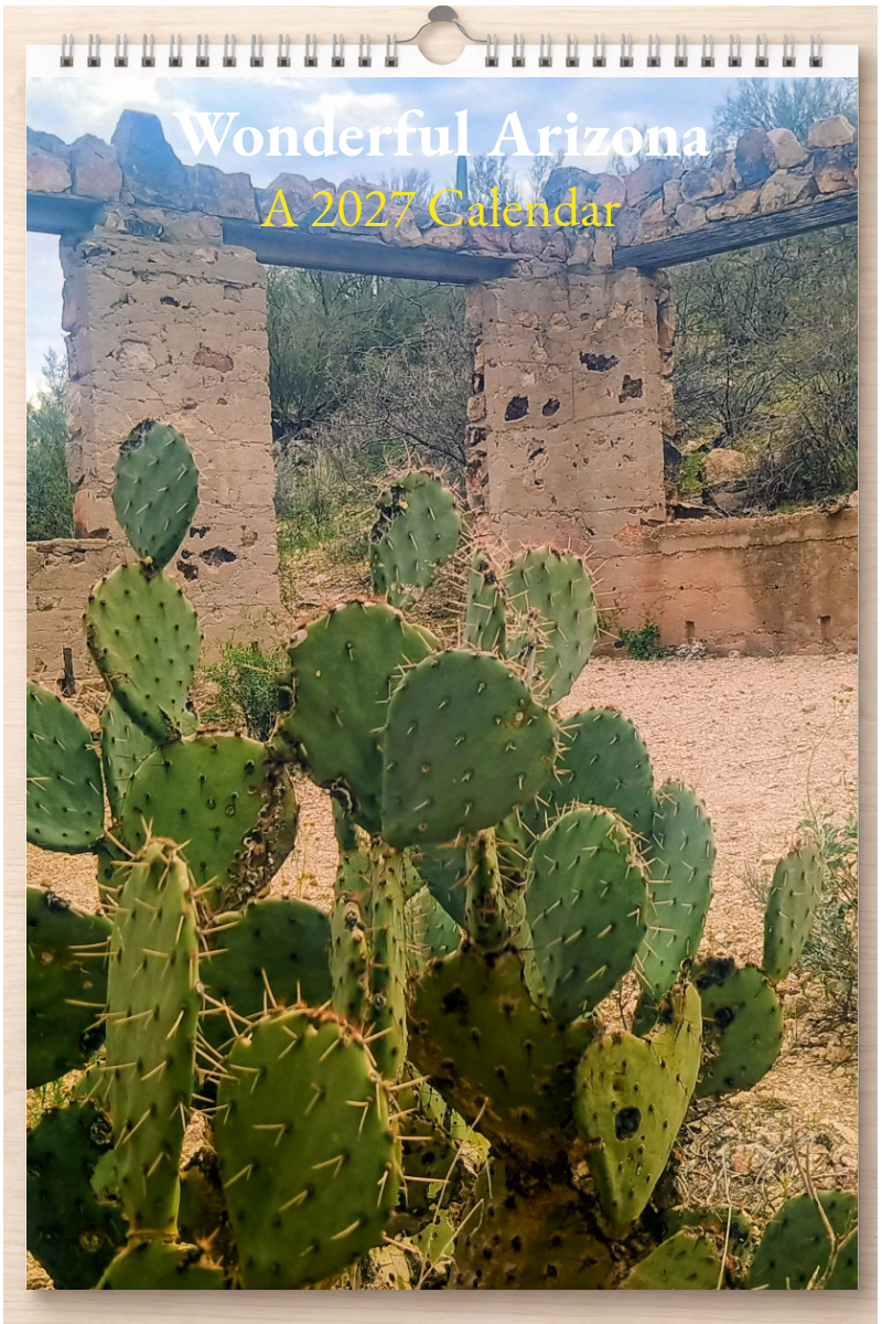 Wonderful Arizona: A 2027 Calendar