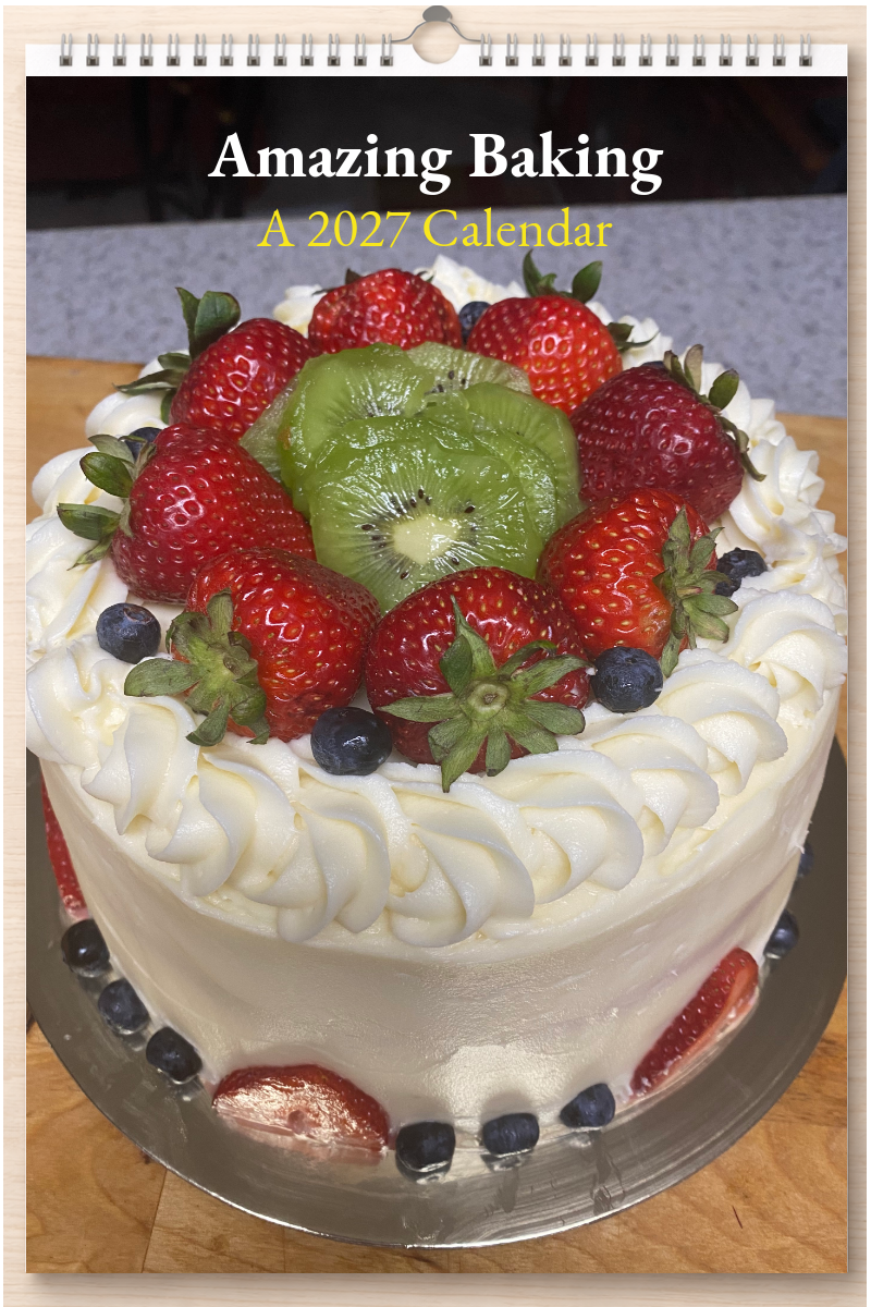 Amazing Baking: A 2027 Calendar
