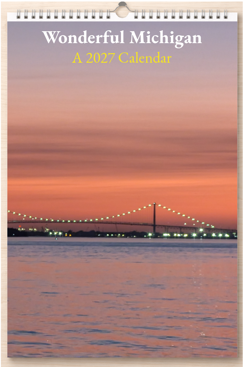 Wonderful Michigan: A 2027 Calendar