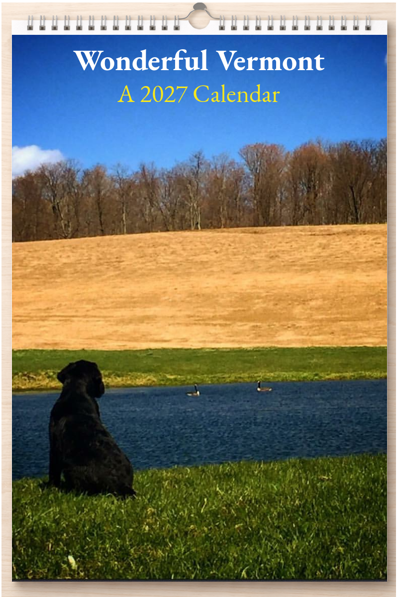Wonderful Vermont: A 2027 Calendar