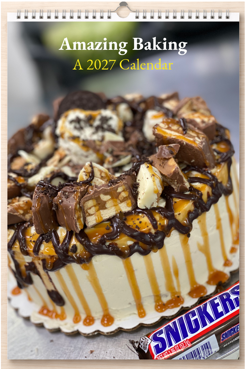Amazing Baking: A 2027 Calendar