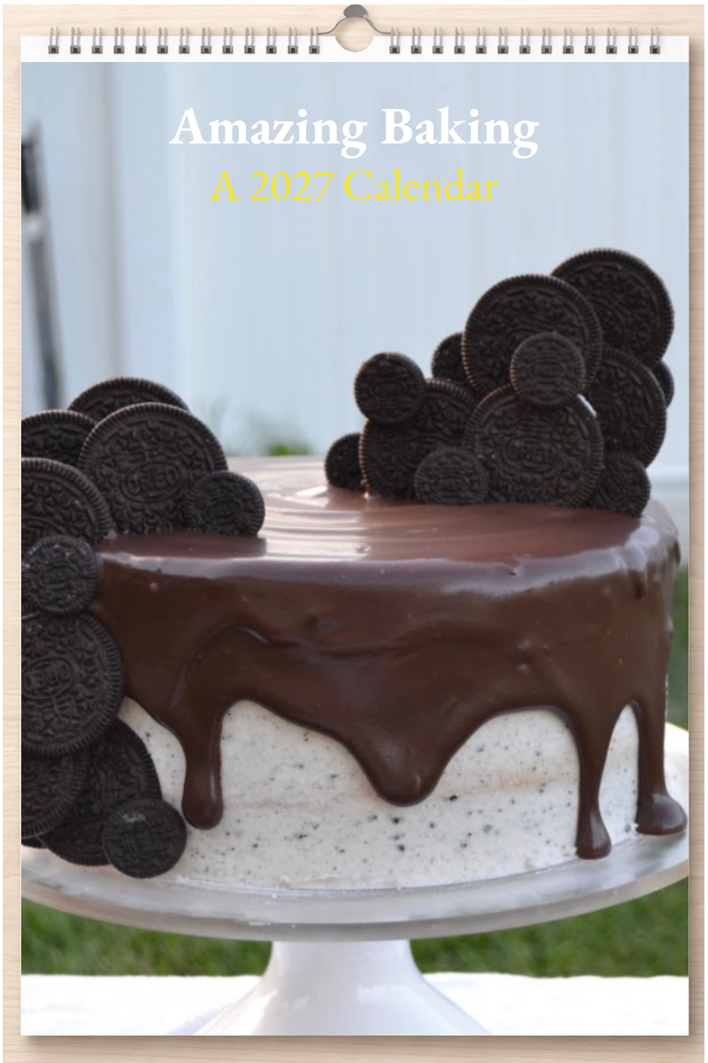 Amazing Baking: A 2027 Calendar