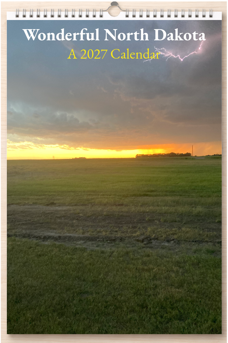 Wonderful North Dakota: A 2027 Calendar